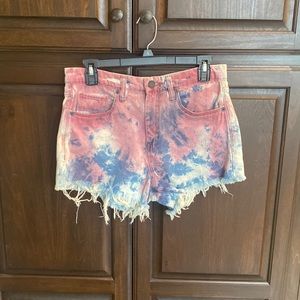 Blanknyc high waist denim shorts size 28